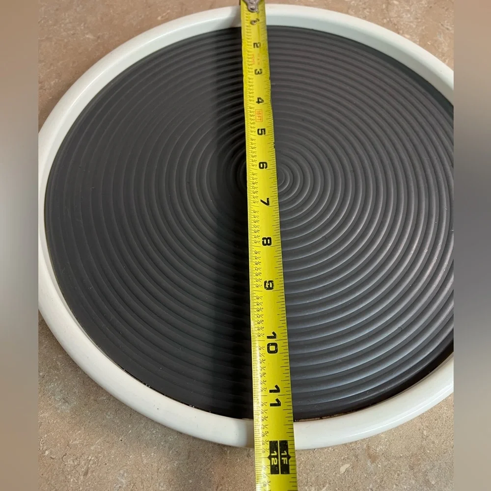 White and Gray Turntable, Lazy Susan